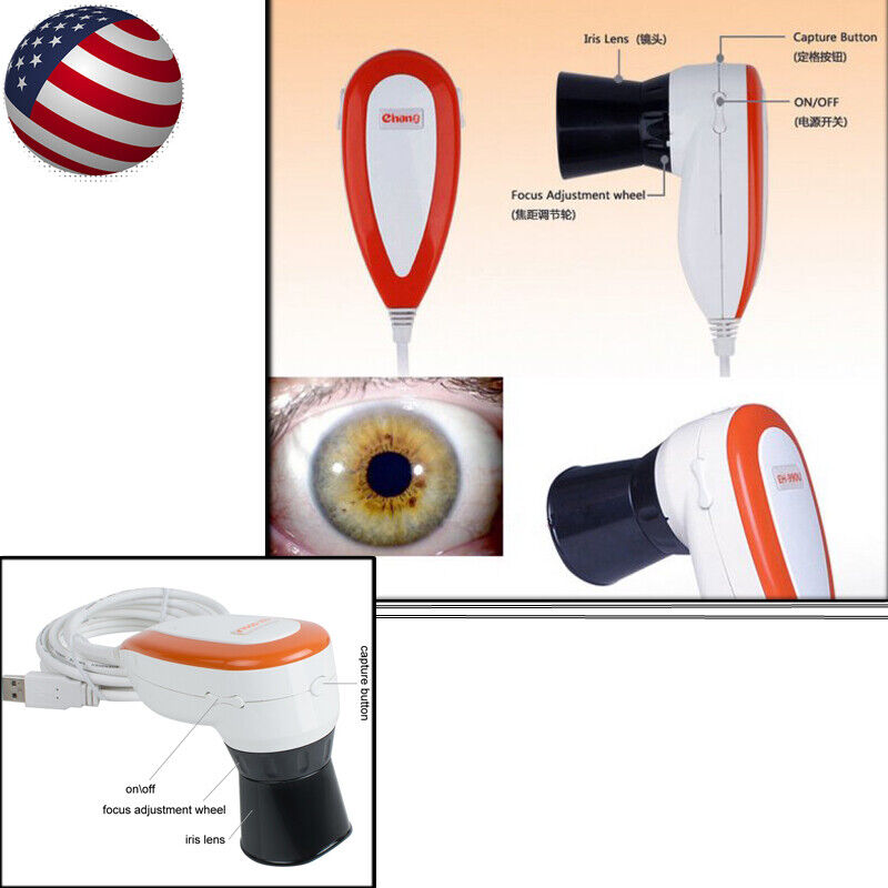Carejoy 5.0usb  Iris Analyzer Iridology Camera Pupilometer+software