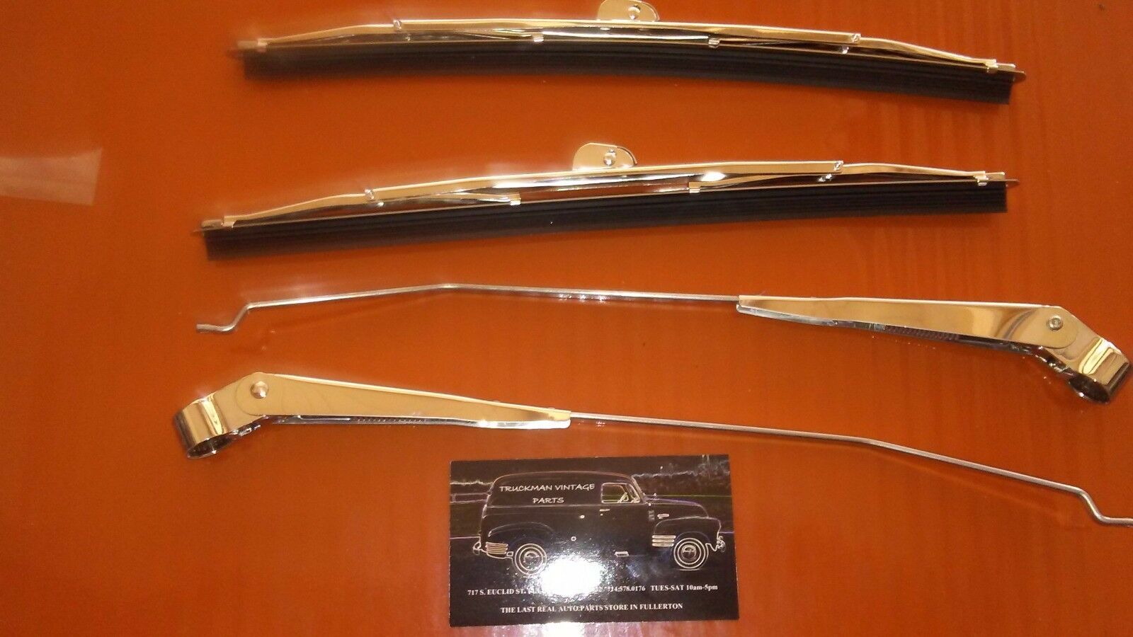 Wipers Chevrolet Cars 1949 1950 1951 1952 1953 1954  Arms Blades  All Models