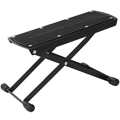Adjustable Classical Guitar Foot Stool Stand Rest Pedal Adjustable Folding