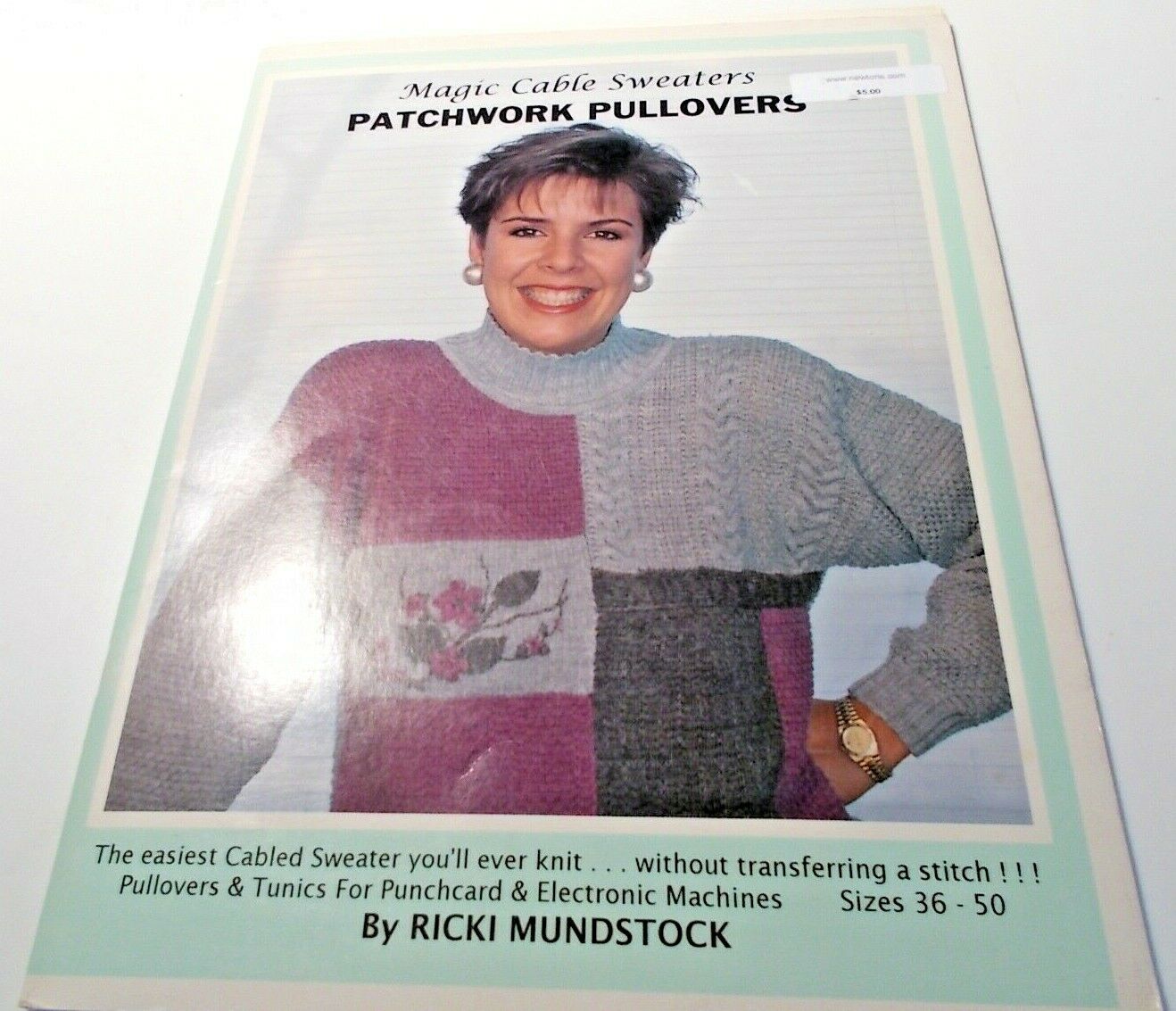 Magic Cable Sweaters Patchwork Pullovers By Ricki Mundstock