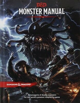 Monster Manual: Core Rule Book (dungeons & Dragons, D&d) [new Book] Di