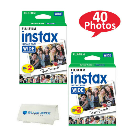 Fujifilm Instax Wide Instant Film For Use With Wide 300, 200, And 210 Cameras