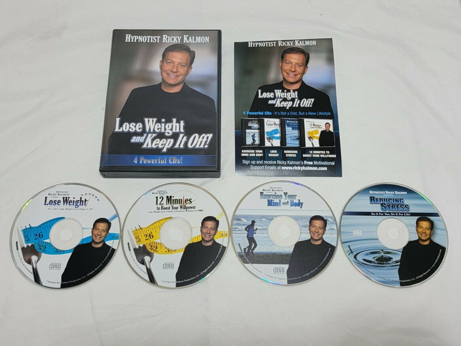 Lose Weight And Keep It Off 4 Cd Set By Hypnotist Ricky Kalmon Weight Loss