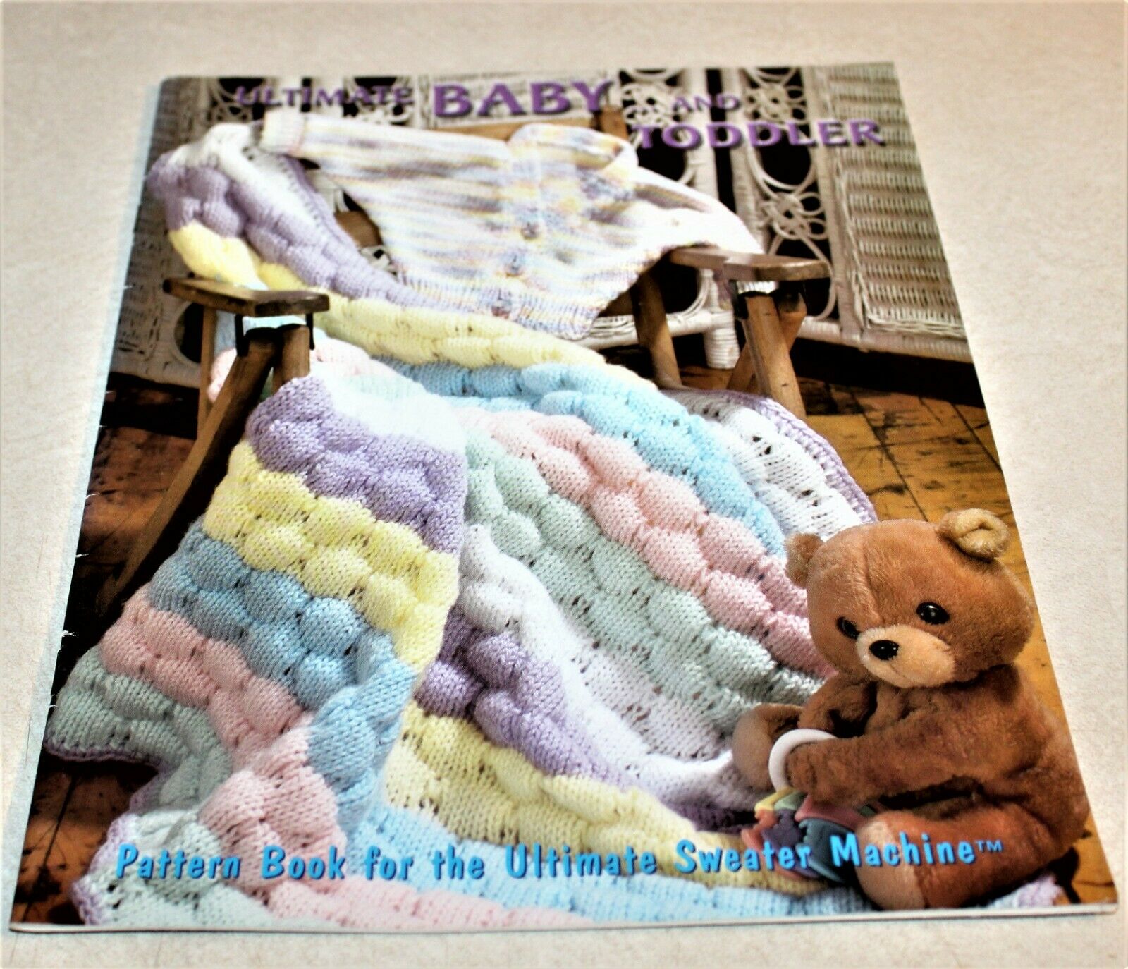 Ultimate Sweater Machine: Ultimate Baby & Toddler Knitting Pattern Book - Vguc