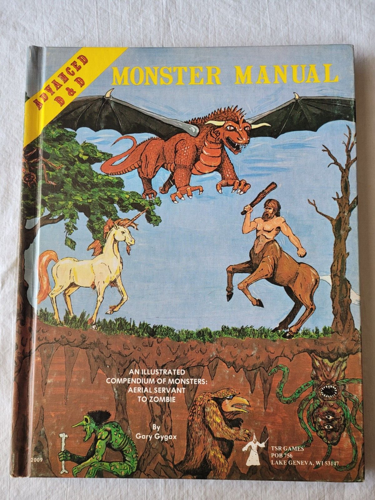 Advanced Dungeons & Dragons - Monster Manual 4th Edition 2009 - Tsr 1979