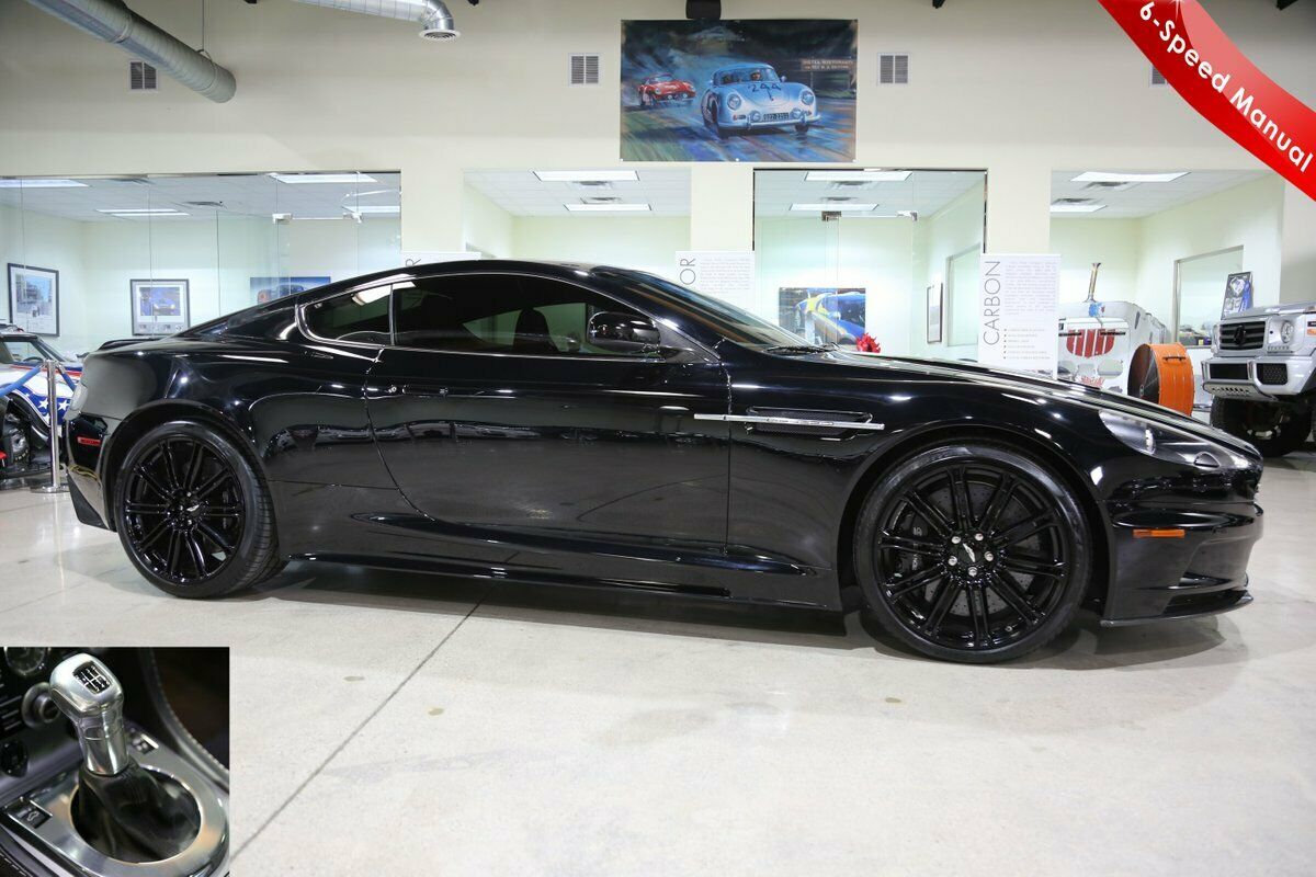 2009 Aston Martin Dbs 2dr Cpe 2009 Aston Martin Dbs 2dr Cpe 12498 Miles Black Coupe 12 Cylinder Engine 6 Speed